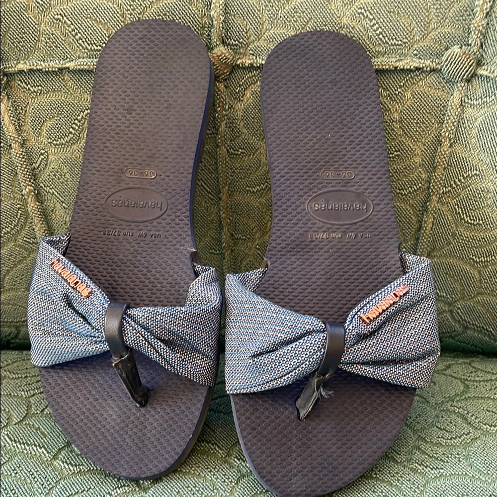Havaianas Women's Blue Sandals
